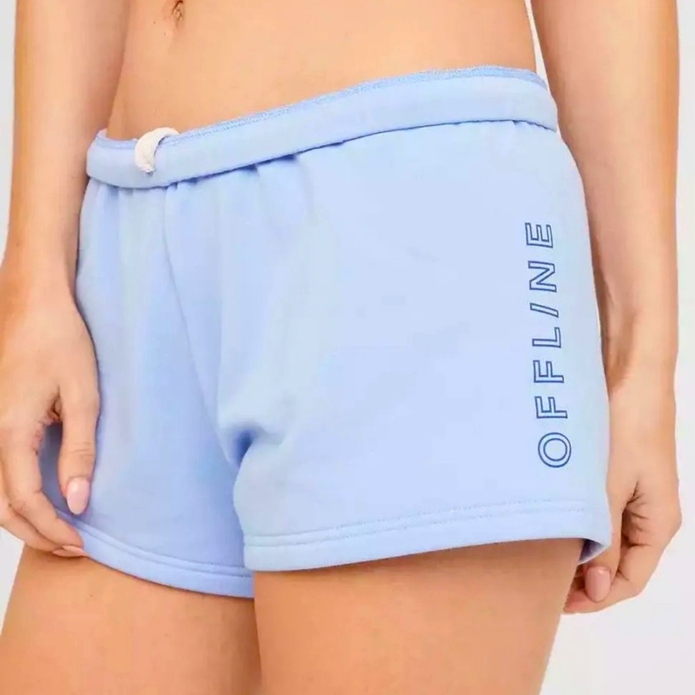 Aerie Light Blue Sweat Shorts • Size XS